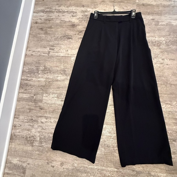 American Eagle Poppy Black Wide-Leg Pants - Picture 8 of 14